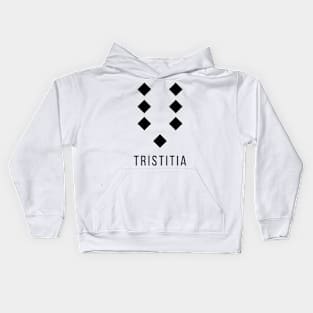 Tristitia Geomantic Figure Kids Hoodie